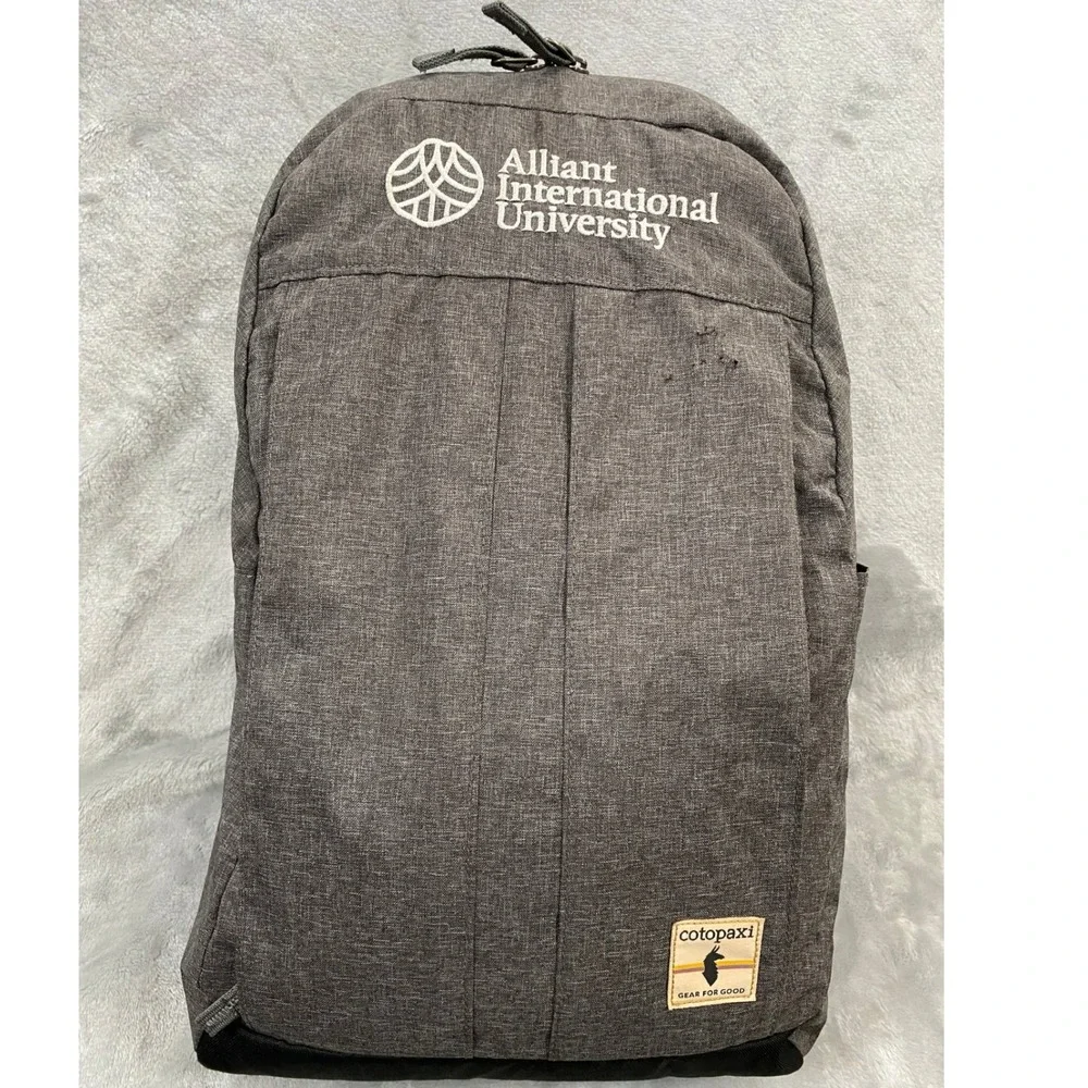 Cotopaxi Coban 20L Backpack Unisex OS Grey Alliant University Logo Hiking Travel